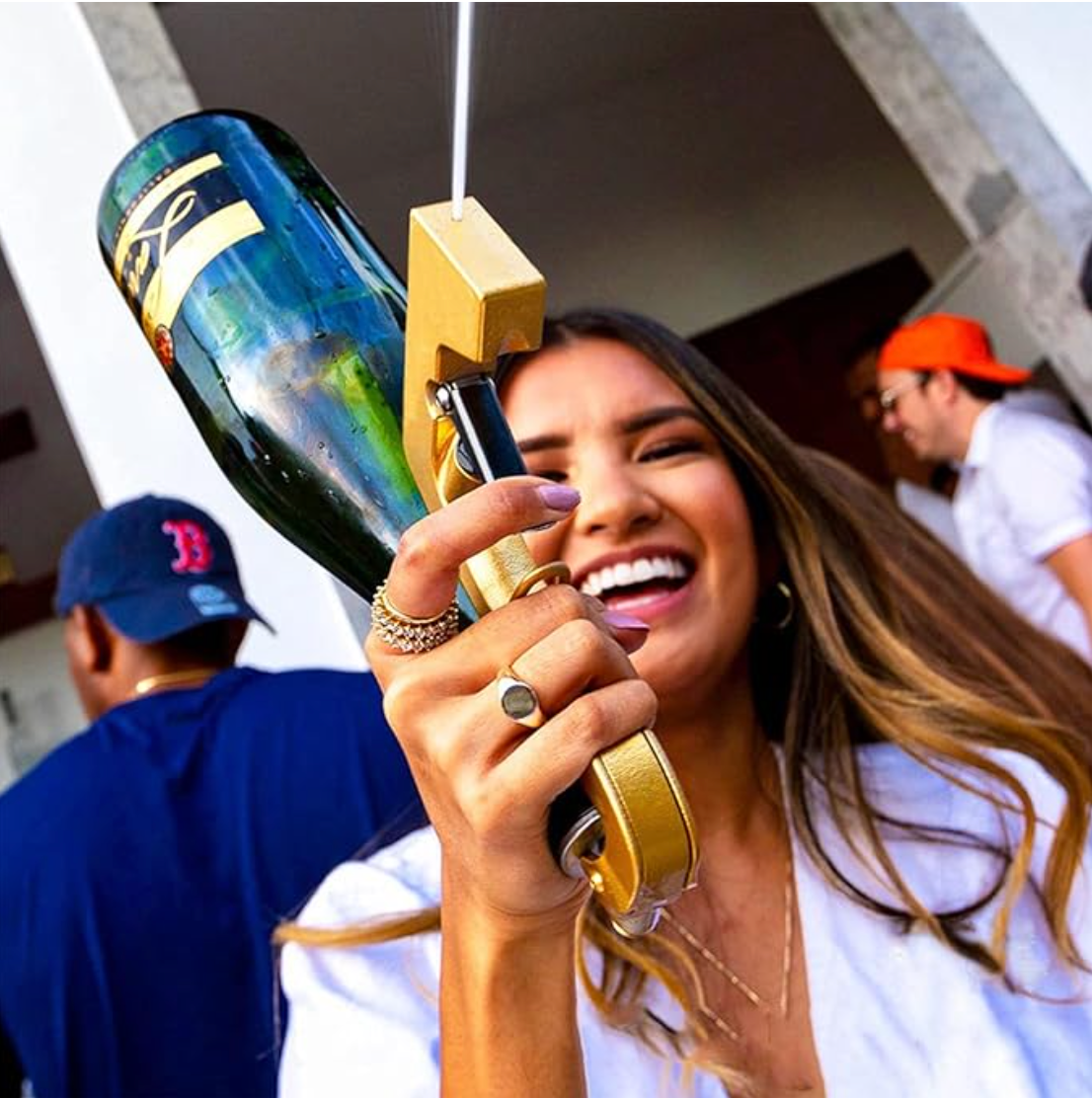 Gold Champagne Blaster - Light