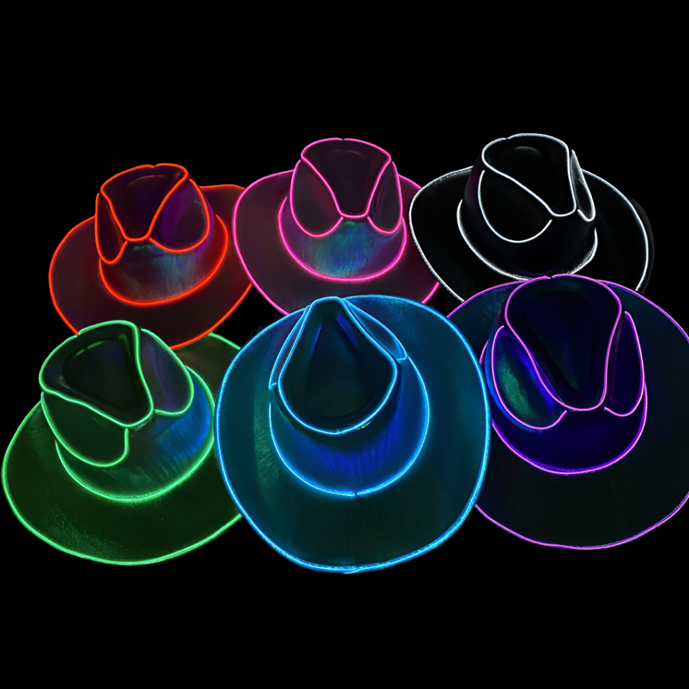 LED Cowgirl Hats