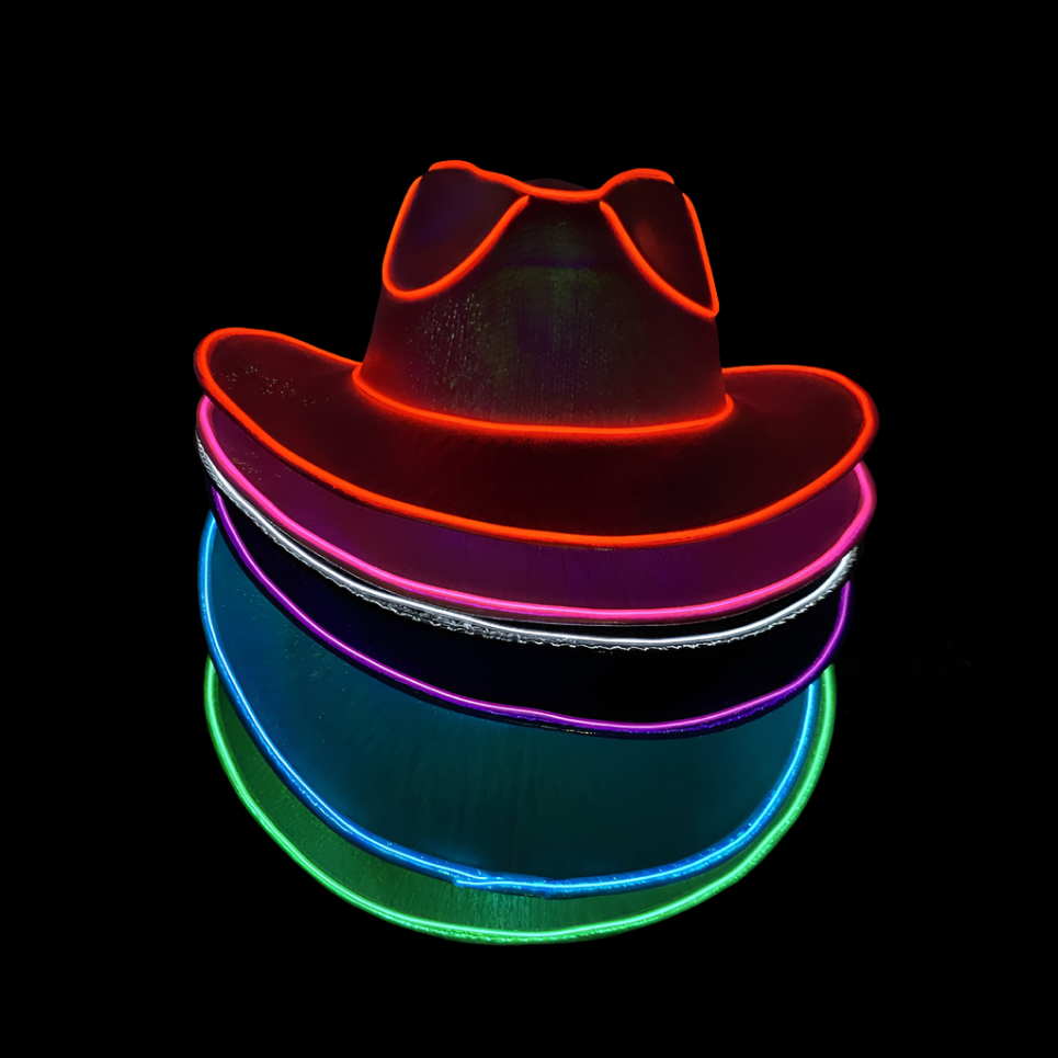 LED Cowgirl Hats